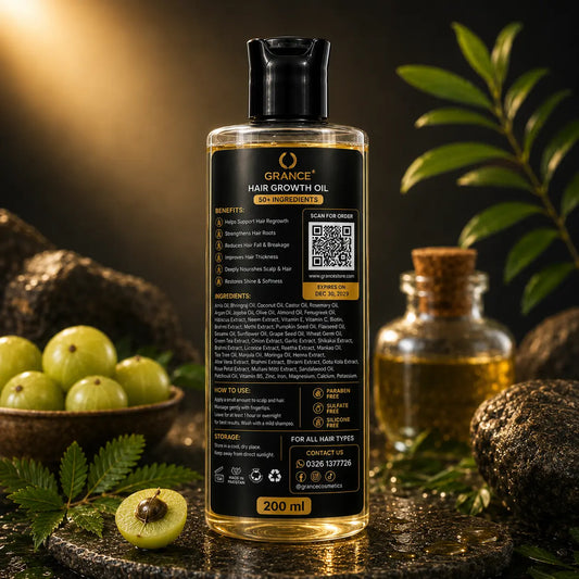 Grance Hair Growth Oil With 50 + Ingrediants Best Hair Oil For All Type Of Hair