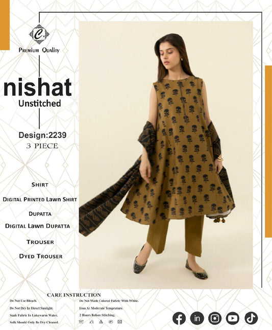 Nishat Luxury Printed Lawn – volume page 0011