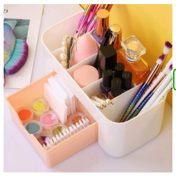 Plastic Makeup Storage Box Cosmetic Organizer Jewelry Box Small Drawer Office Home Miscellaneous, Organizer Storage Container / Plastic Drawer Cosmetic Box Desktop Make Up Jewelry Case Home Organizer Accessories Supplies Gear Stuff