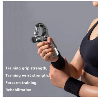 Automatic Counting And Non Counting Hand Gripper Adjustable ResistanAdjustable Hand Grip Power Exerciser Forearm Wrist Strengthener Gripper R-Shape Adjustable 5-60kg Adjustable hand grip power exerciser forearm wrist strengthener gripper, R Shape