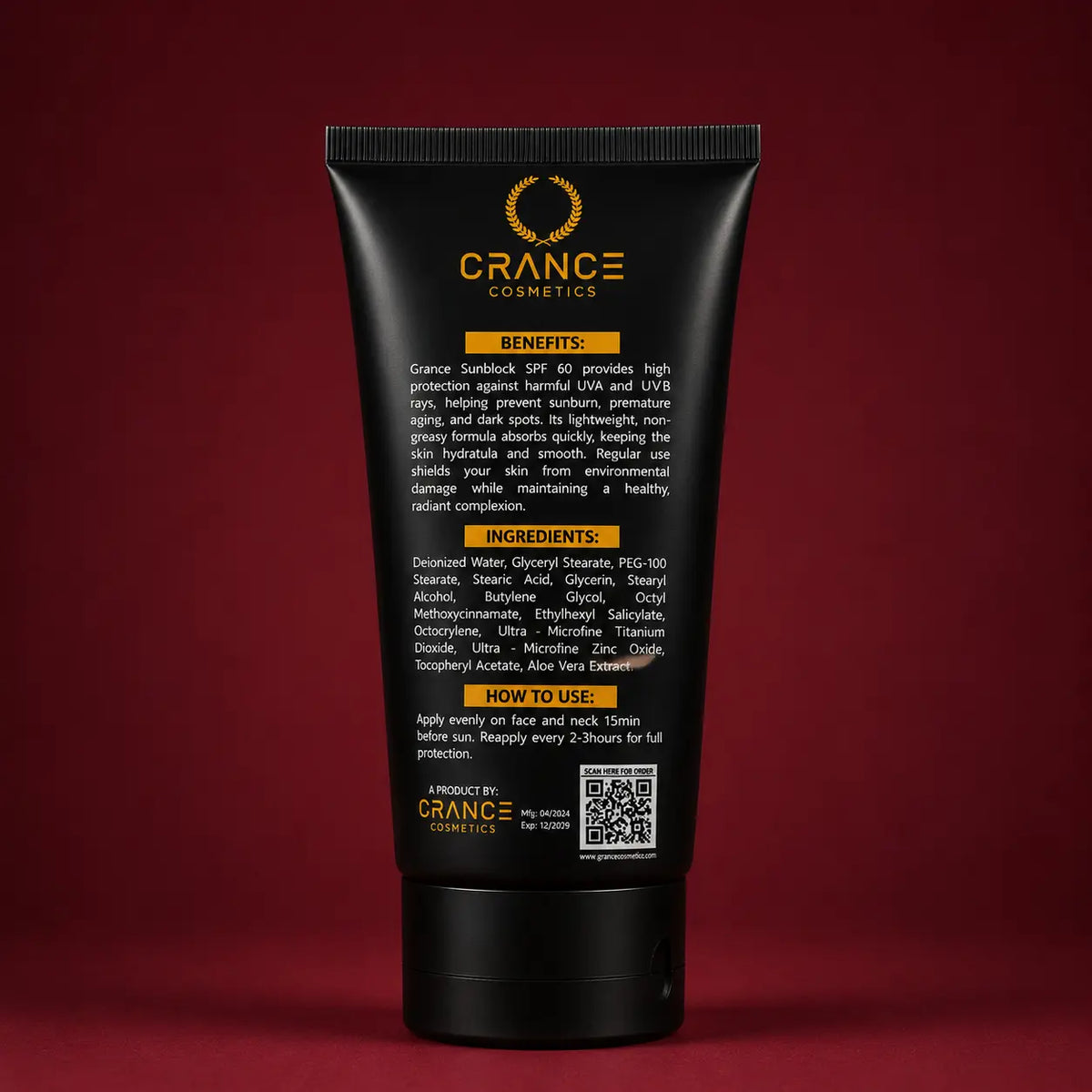 Grance Premium Sun Block SPF 60+