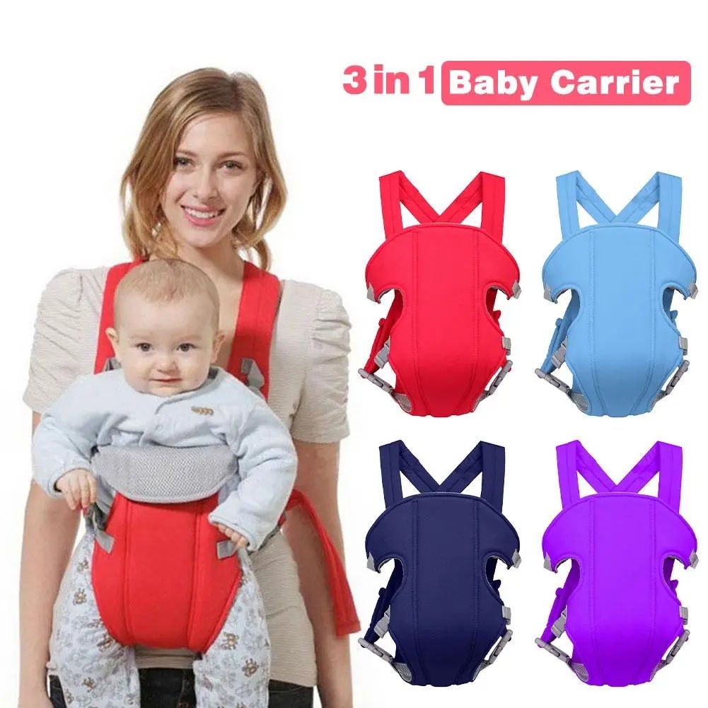 Multicolor Adjustable Baby Carrier Strong Material Safety Belt Adapt to Newborn Infant
