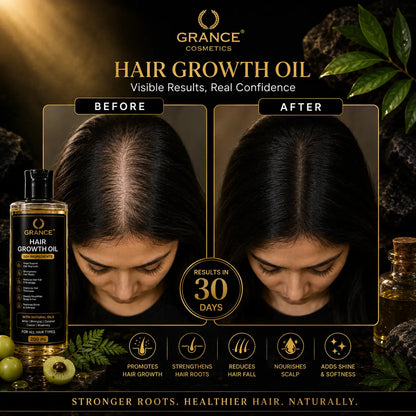 Grance Hair Growth Oil With 50 + Ingrediants Best Hair Oil For All Type Of Hair