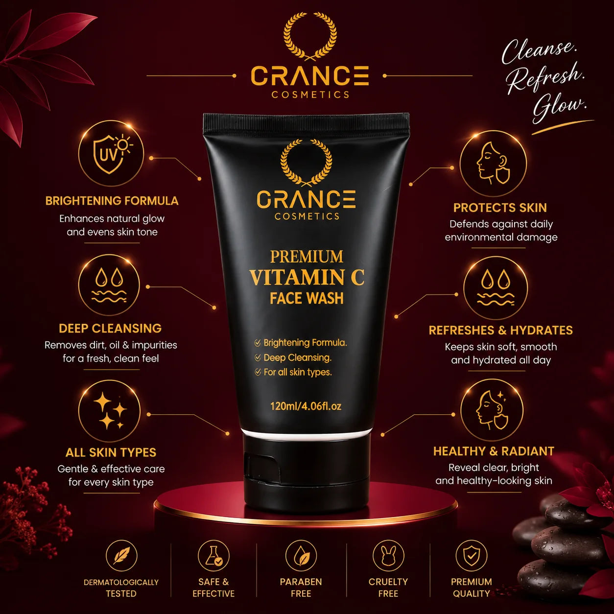 Grance Premium Vitamin C Face Wash