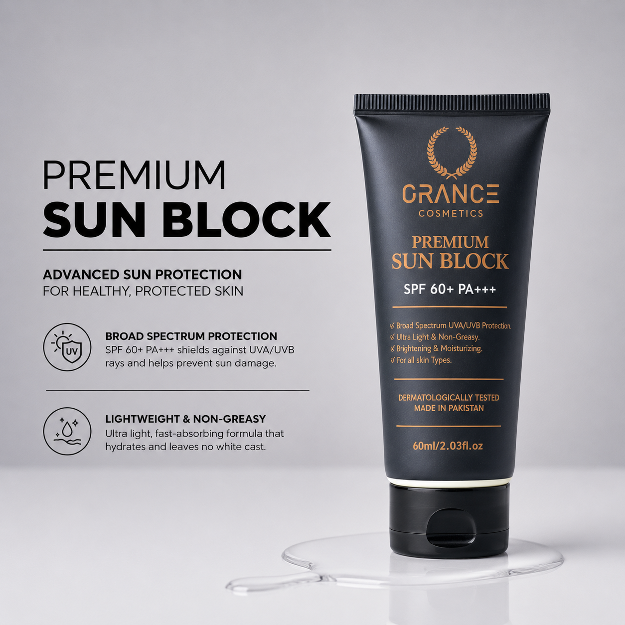 Grance Premium Sun Block SPF 60+