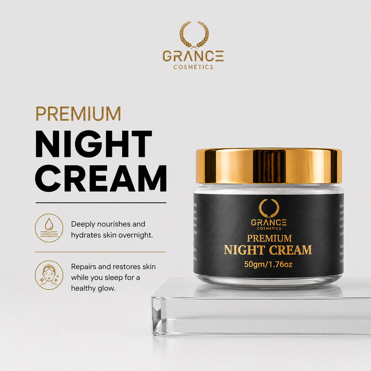 Grance Premium Night Cream - 50 gram