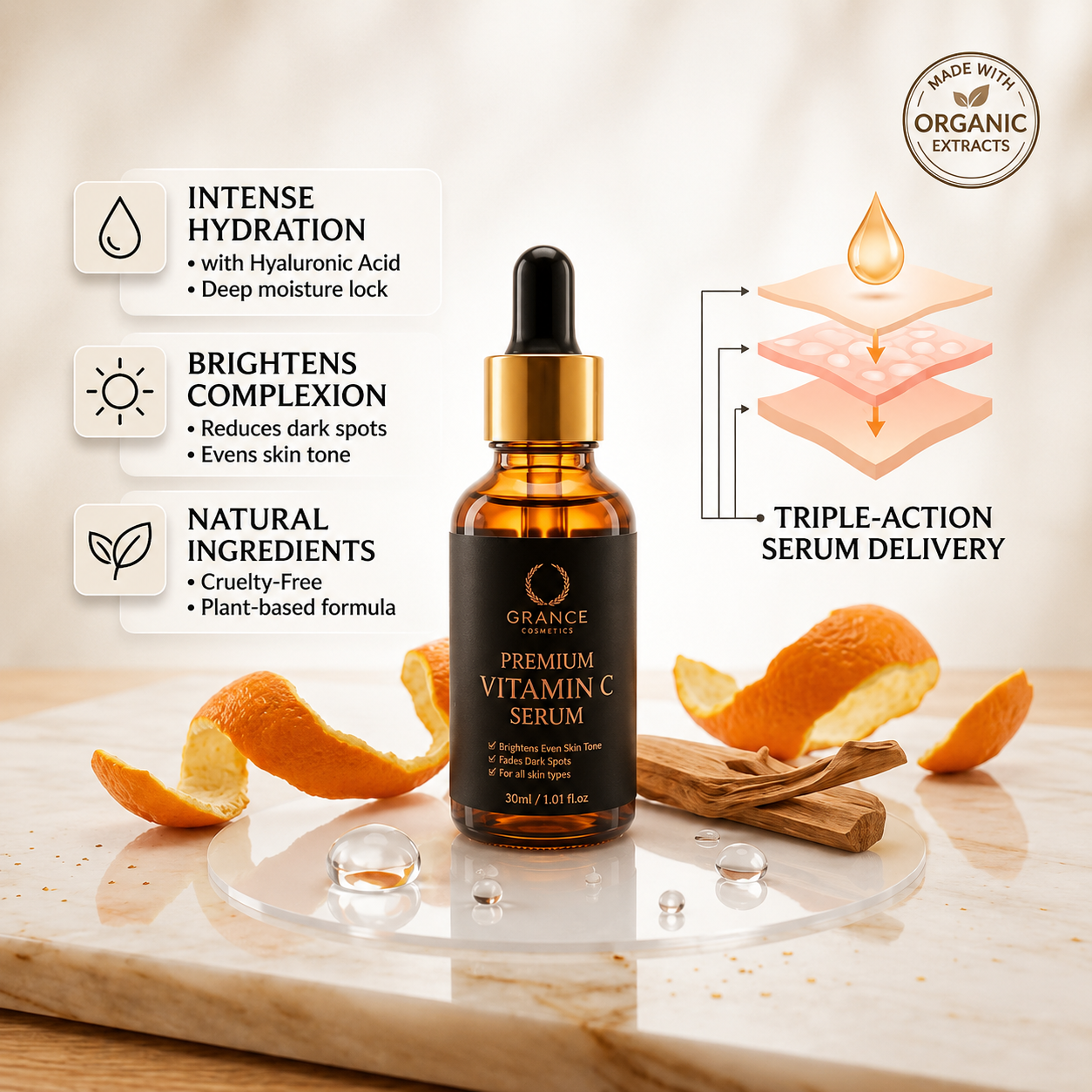 Grance Premium Vitamin C Serum