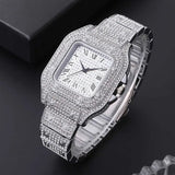 Fashion Mens Dainty Stainless Steel Watches Luxury Silver Quartz Wristwatch