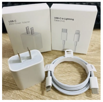 Iphone Original Charger 20Watt Power Adapter With Type C To Lightening Cable Gives Super Fast Charging Experience To All Iphone Models