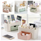 Plastic Makeup Storage Box Cosmetic Organizer Jewelry Box Small Drawer Office Home Miscellaneous, Organizer Storage Container / Plastic Drawer Cosmetic Box Desktop Make Up Jewelry Case Home Organizer Accessories Supplies Gear Stuff