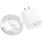 Iphone Original Charger 20Watt Power Adapter With Type C To Lightening Cable Gives Super Fast Charging Experience To All Iphone Models