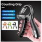 Automatic Counting And Non Counting Hand Gripper Adjustable ResistanAdjustable Hand Grip Power Exerciser Forearm Wrist Strengthener Gripper R-Shape Adjustable 5-60kg Adjustable hand grip power exerciser forearm wrist strengthener gripper, R Shape