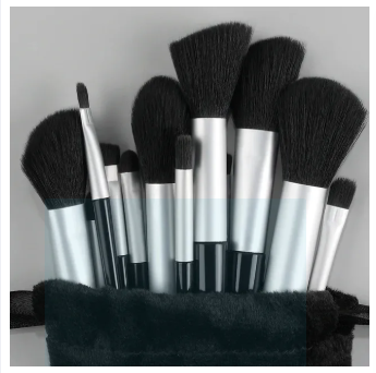 WANTER 13 Pcs Makeup Brushes Set Soft hair Loose Powder Eyeshadow Concealer Contour Eyeliner Brush Foundation Makeup Brush Beauty Cosmetic tools