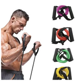 Latex Elastic Tube Resistance Bands Pull Rope Gym Yoga Fitness Equipment