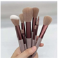 WANTER 13 Pcs Makeup Brushes Set Soft hair Loose Powder Eyeshadow Concealer Contour Eyeliner Brush Foundation Makeup Brush Beauty Cosmetic tools