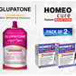GLUPATONE Extreme Strong Emulsion 50ml With Homeo Cure Beauty Cream (Pack Of 2)
