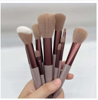 WANTER 13 Pcs Makeup Brushes Set Soft hair Loose Powder Eyeshadow Concealer Contour Eyeliner Brush Foundation Makeup Brush Beauty Cosmetic tools
