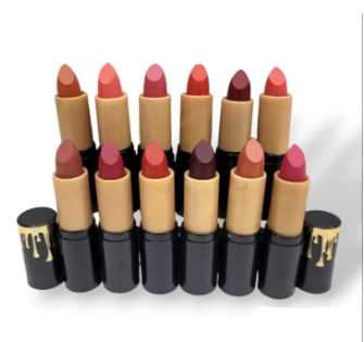 Pack Of 12 Matte Lipstick Multicolour Box