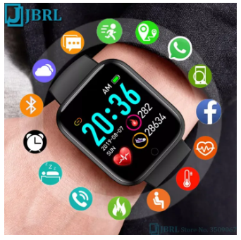 D20 Bluetooth Smart Watch for Men, Waterproof Fitness Tracker with Blood Pressure and Heart Rate Monitor, Y68