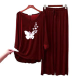 HERMAIN BANTVA lounge wear  V-neck stylish for women night dress for girls