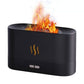 Flame Humidifier And Aroma Diffuser Realistic Flame Effect Portable and Versatile Usage