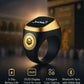 Iqibla Smart Tasbih Ring A New Digital Tasbeeh Ring Lite with Tally Counter Prayer Time Vibration Reminder and Waterproof Design for Muslim Zikr