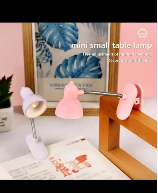 Mini Studying Lamp Mini Book Light With Clip Portable Led Reading Lamp