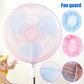 Pedestal Fan Cover Net For Kids Safety | Mesh Fan Cover Thin Mesh Fan Guard Fan Mesh Covers For Kids Children Finger Safety (blue)